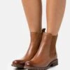 Anna Field Leather - Korte Laarzen - Cognac