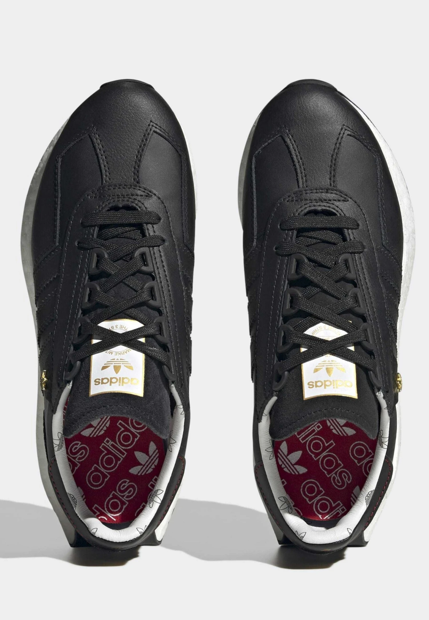 Adidas Originals Retropy E5 W - Sneakers Laag - Core Black Core Black Gold Metallic - Afbeelding 3