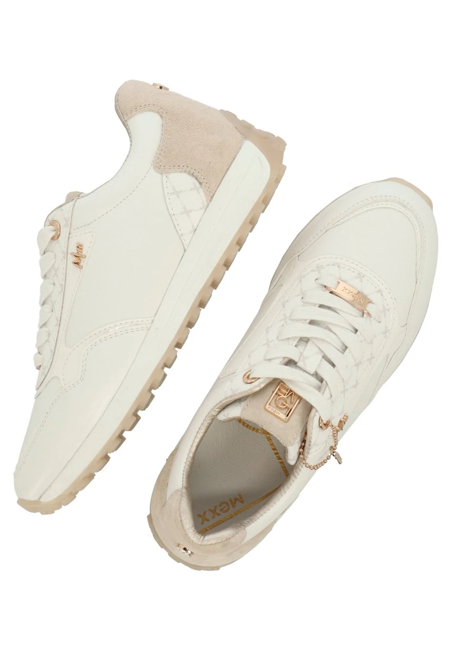 MEXX Jade - Sneakers Laag - White/Gold - Afbeelding 5