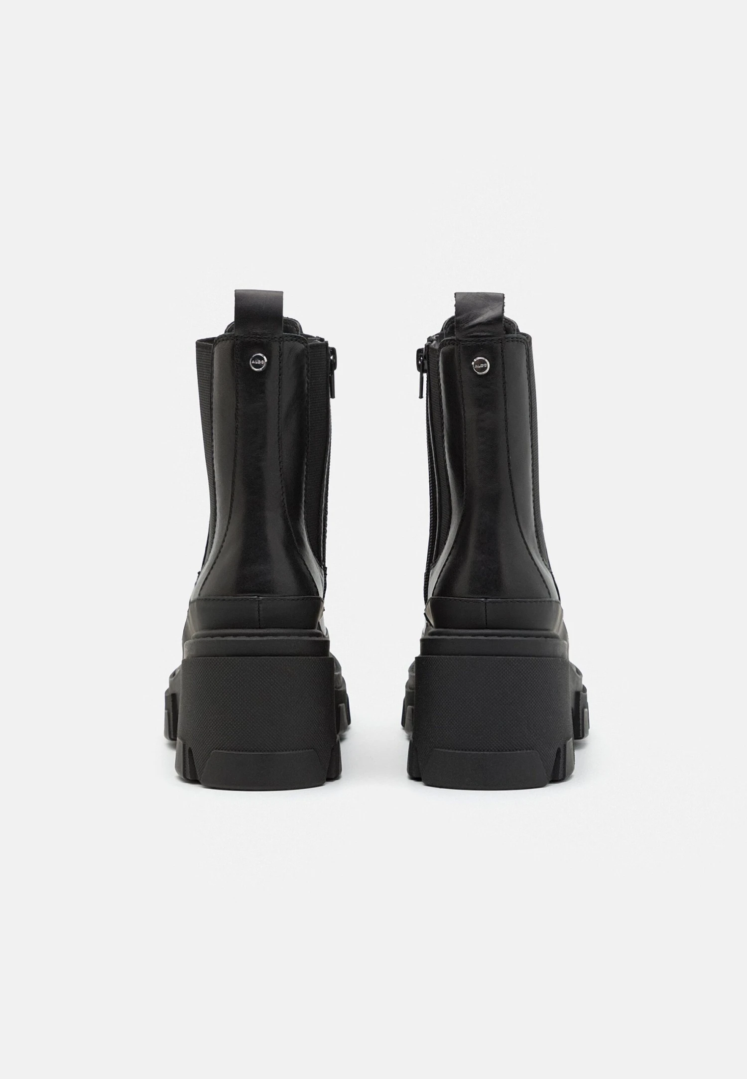 Talanariel - Enkellaarsjes Met Plateauzool - Black - Afbeelding 4