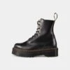 Dr. Martens Jadon - Enkellaarsjes Met Plateauzool - Black
