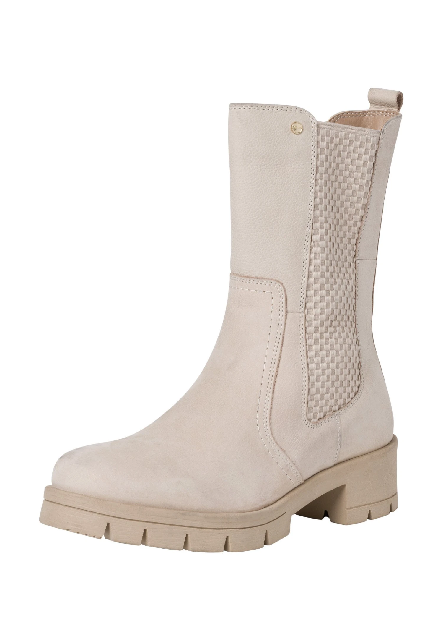 Tamaris Comfort Chelsea - Enkellaarsjes Met Plateauzool - Ivory - Afbeelding 2