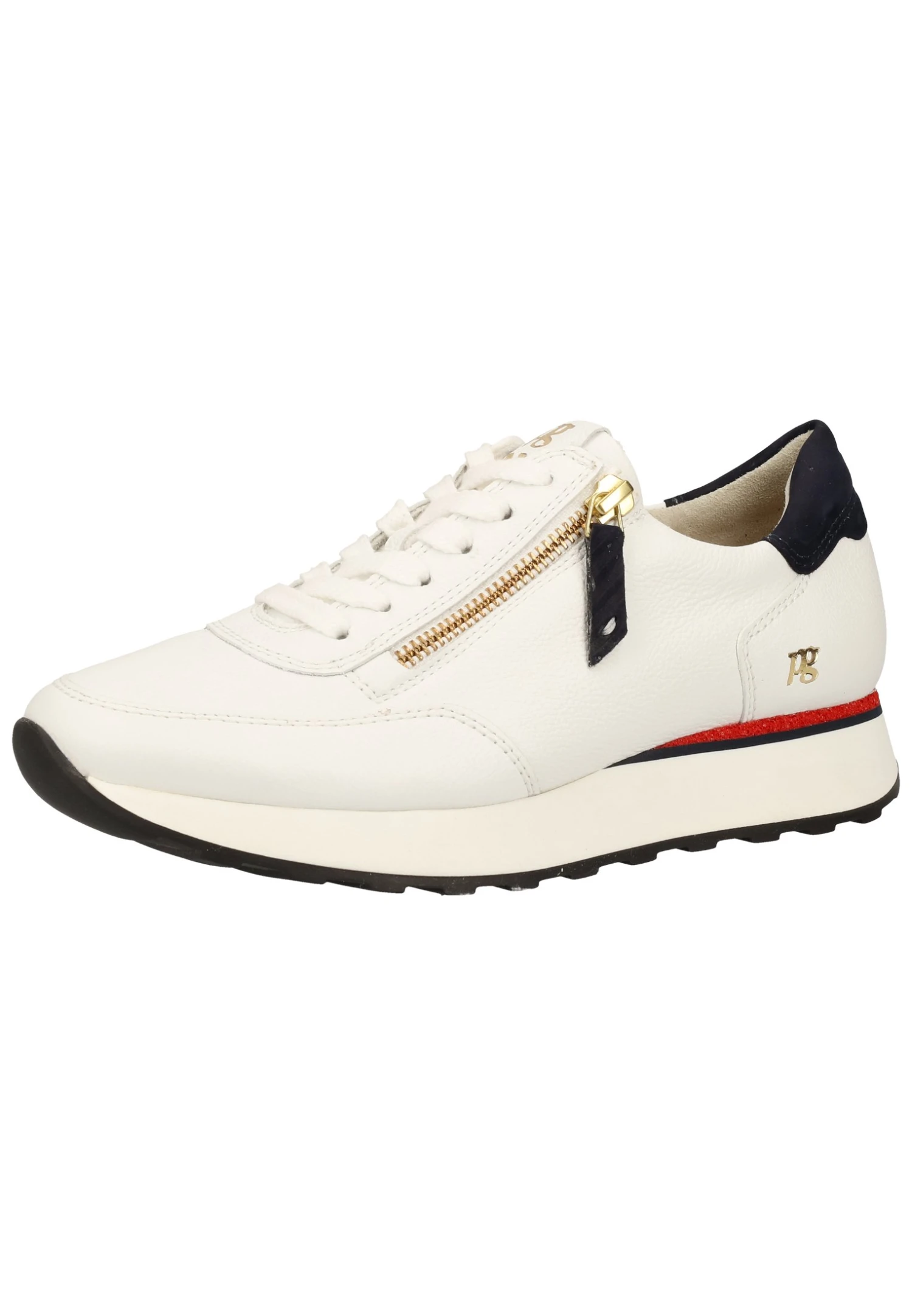 Paul Green Sneakers Laag - Weiß/Blau/Rot 006 - Afbeelding 3