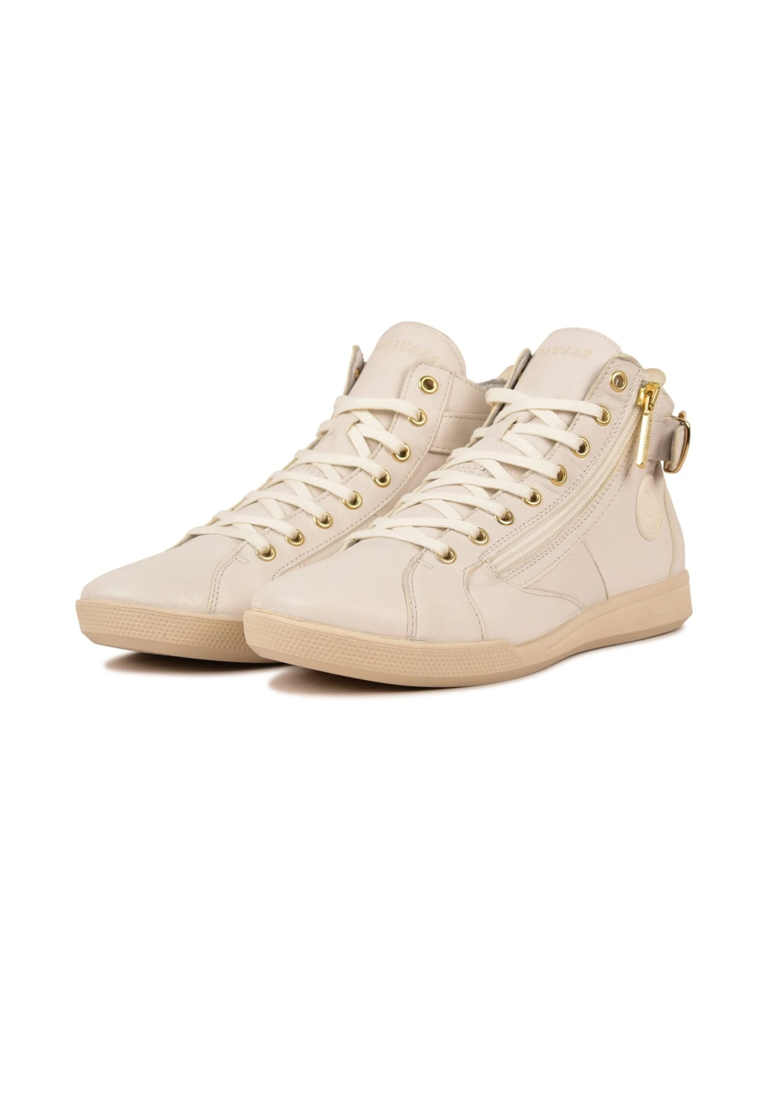 Pataugas Palme F2H - Sneakers Hoog - Off White - Afbeelding 2