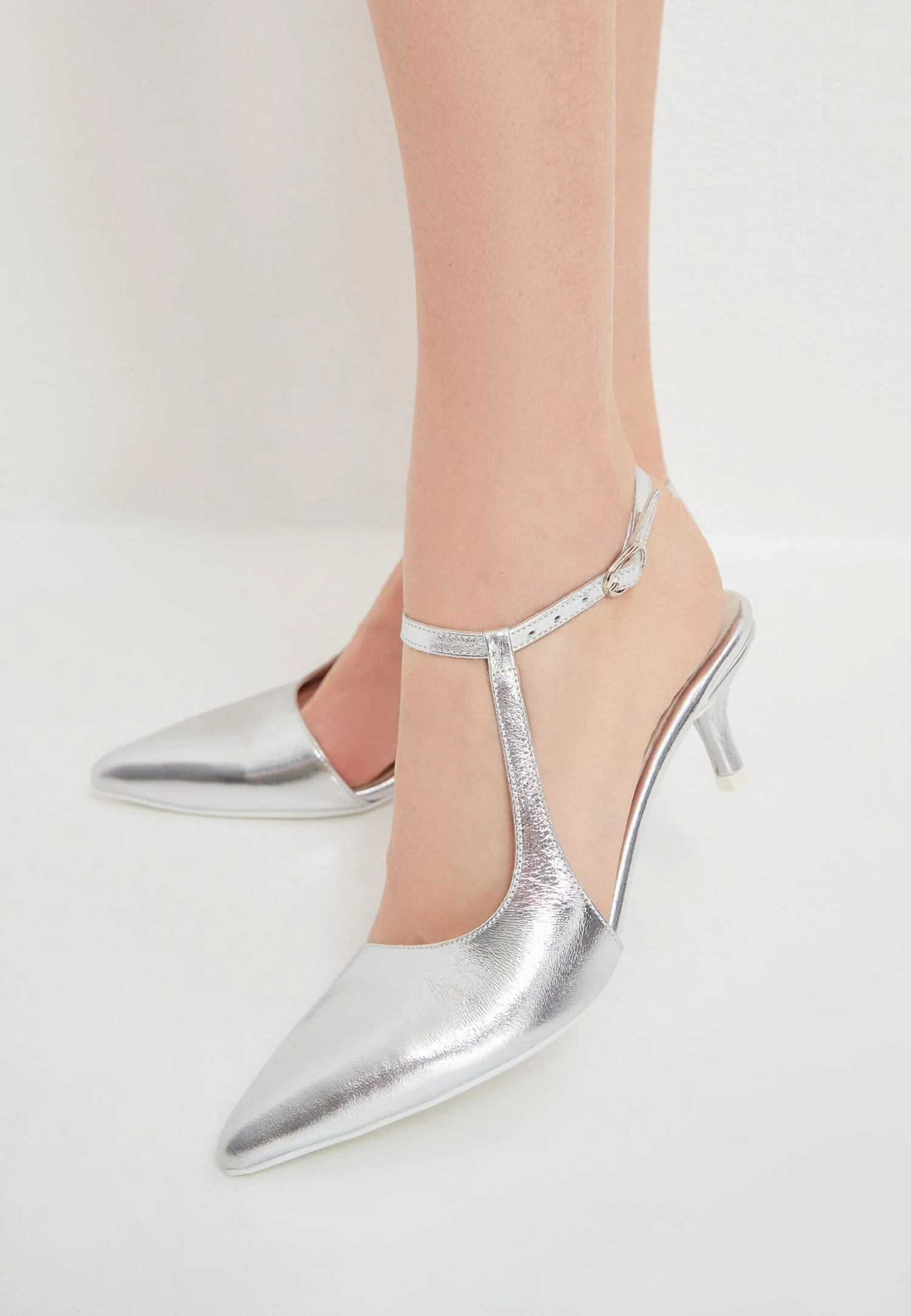 Klassieke Pumps - Silver - Afbeelding 4