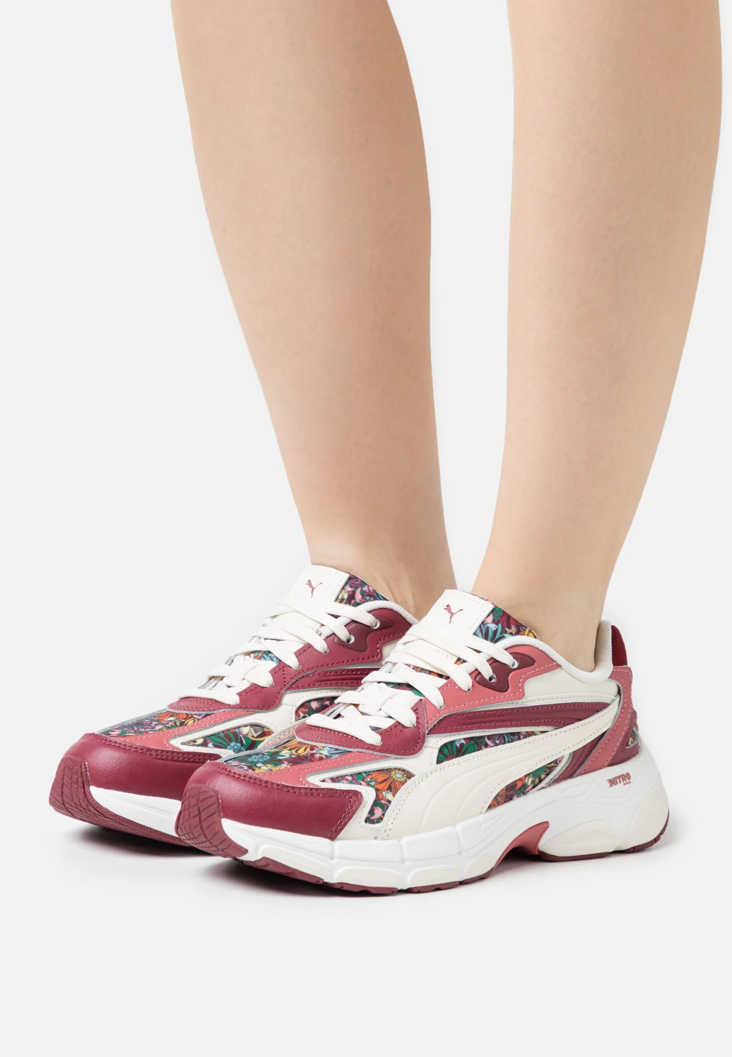 Puma Teveris Nitro Liberty - Sneakers Laag - Red/White