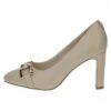 Caprice Hoge Hakken - Beige Nappa