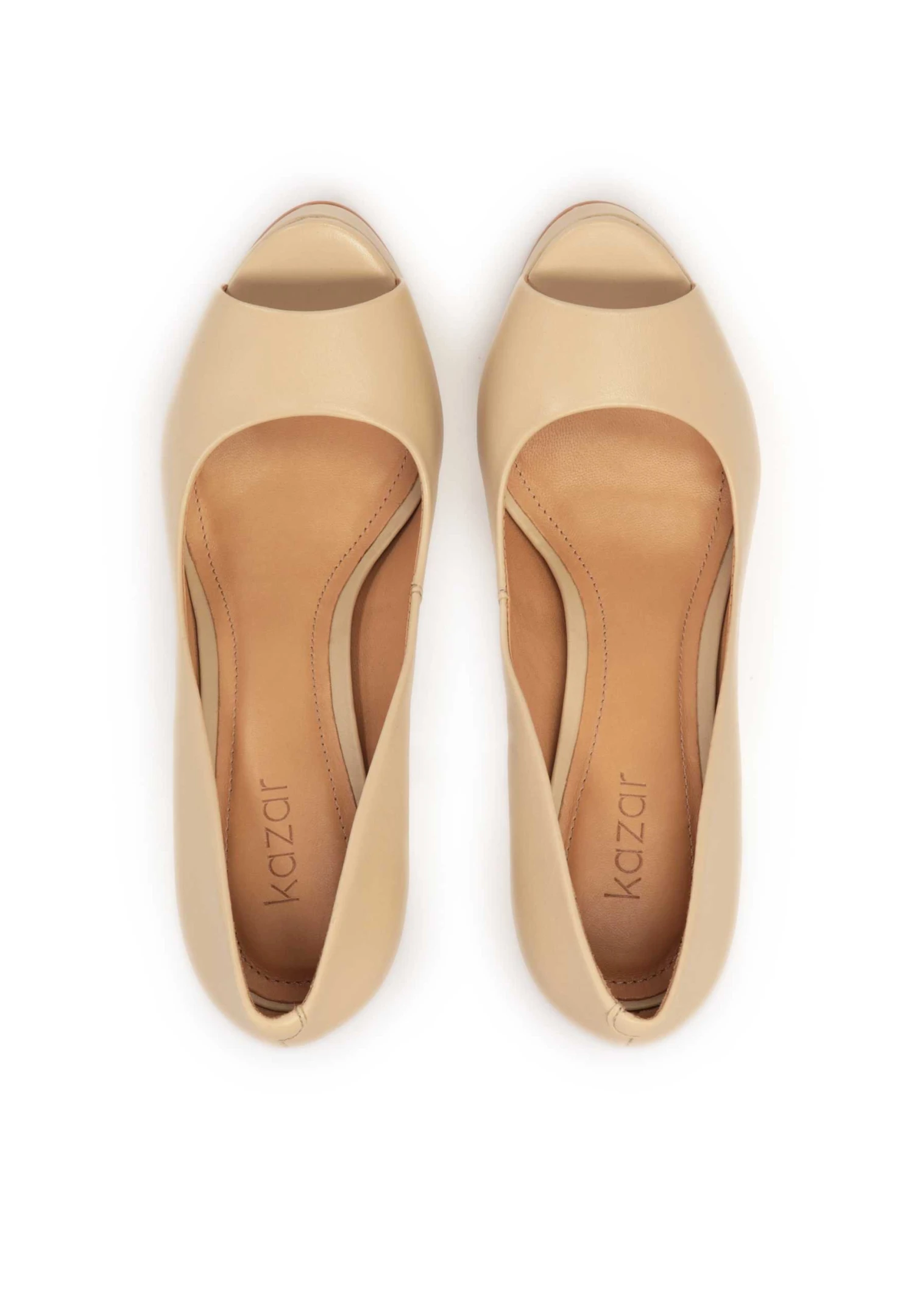 Kazar Safa - Plateaupumps - Beige - Afbeelding 3