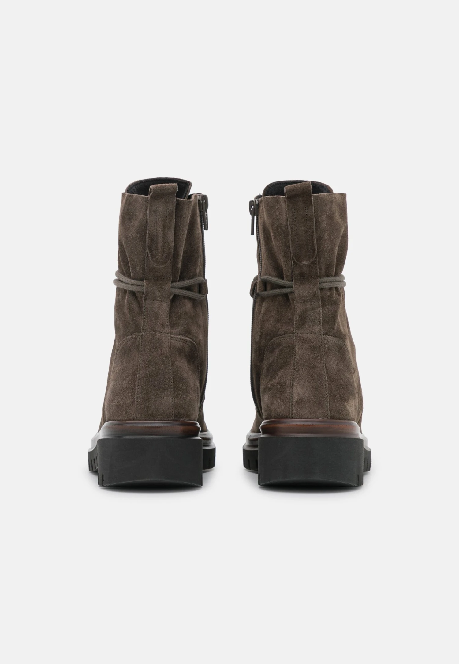 Gabor Enkellaarsjes Met Plateauzool - Tartufo/Cognac - Afbeelding 4