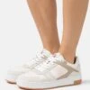 Calvin Klein Jeans Basket Cupsole Laseup - Sneakers Laag - Creamy White/Eggshell/Bright White