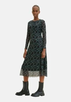 TOM TAILOR Denim Licence Mit Block Absa - Laarzen - Black