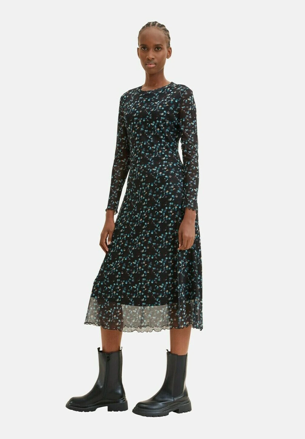 TOM TAILOR Denim Licence Mit Block Absa - Laarzen - Black