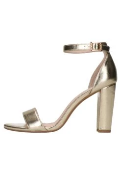 Sandalen Met Hoge Hak - Gold