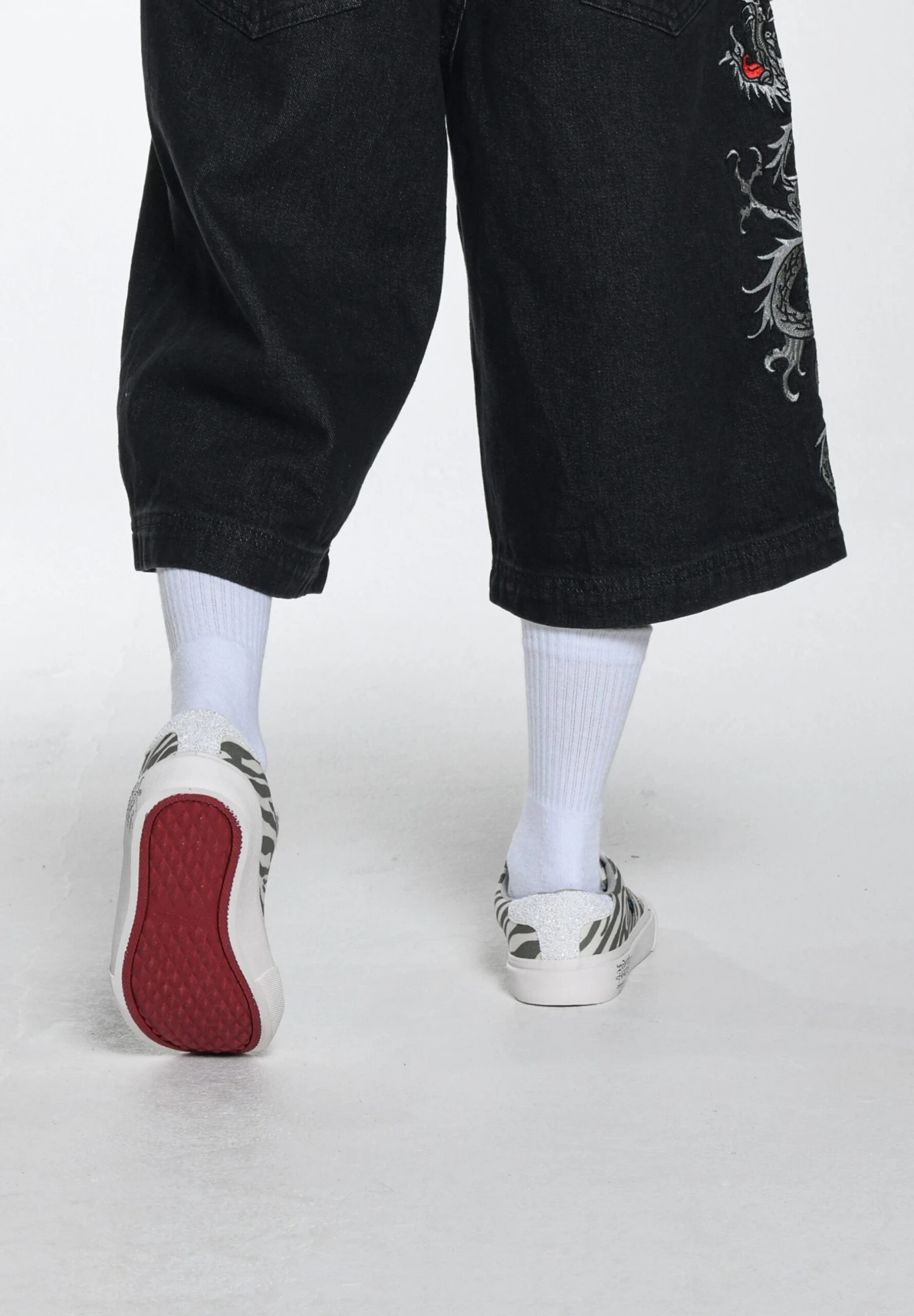 Ed Hardy Skater Low Mix - Sneakers Laag - White - Afbeelding 3