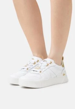 Lacoste Sneakers Laag - White/Gold