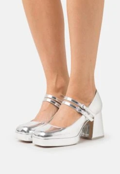 Aldo Manda Floam - Plateaupumps - Silver