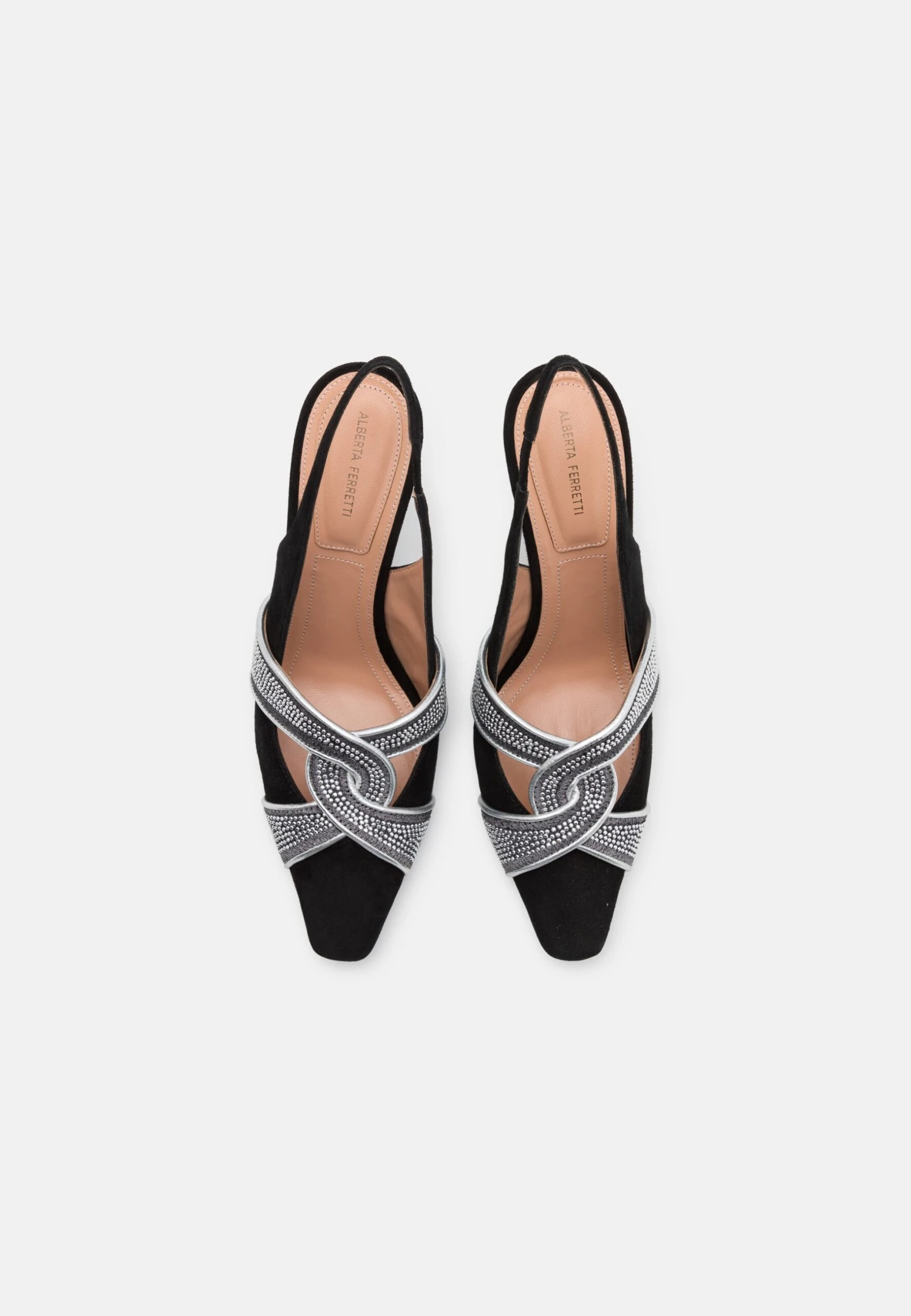 Alberta Ferretti Embroideries - Hoge Hakken - Fantasy Print Black - Afbeelding 4