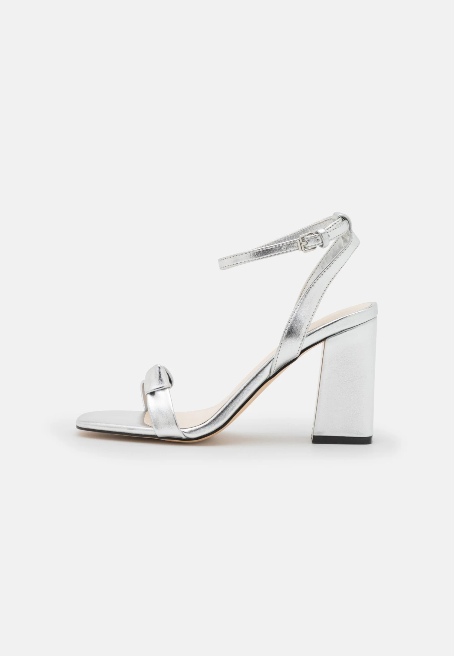 ONLY Shoes Onlalyx Single Knot- Sandalen Met Hoge Hak - Silver - Afbeelding 2