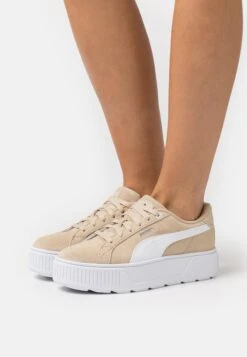 Puma Karmen - Sneakers Laag - Granola/White/Silver