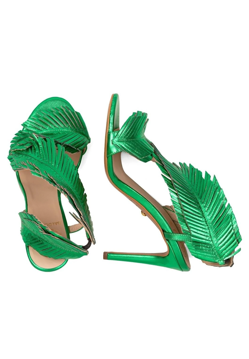 Domi - Sandalen Met Hoge Hak - Green Metallic - Afbeelding 4
