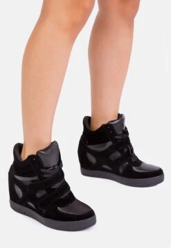 Hitop- Sneakers Hoog - Black