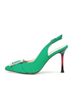 Jewel Brooch - Klassieke Pumps - Green