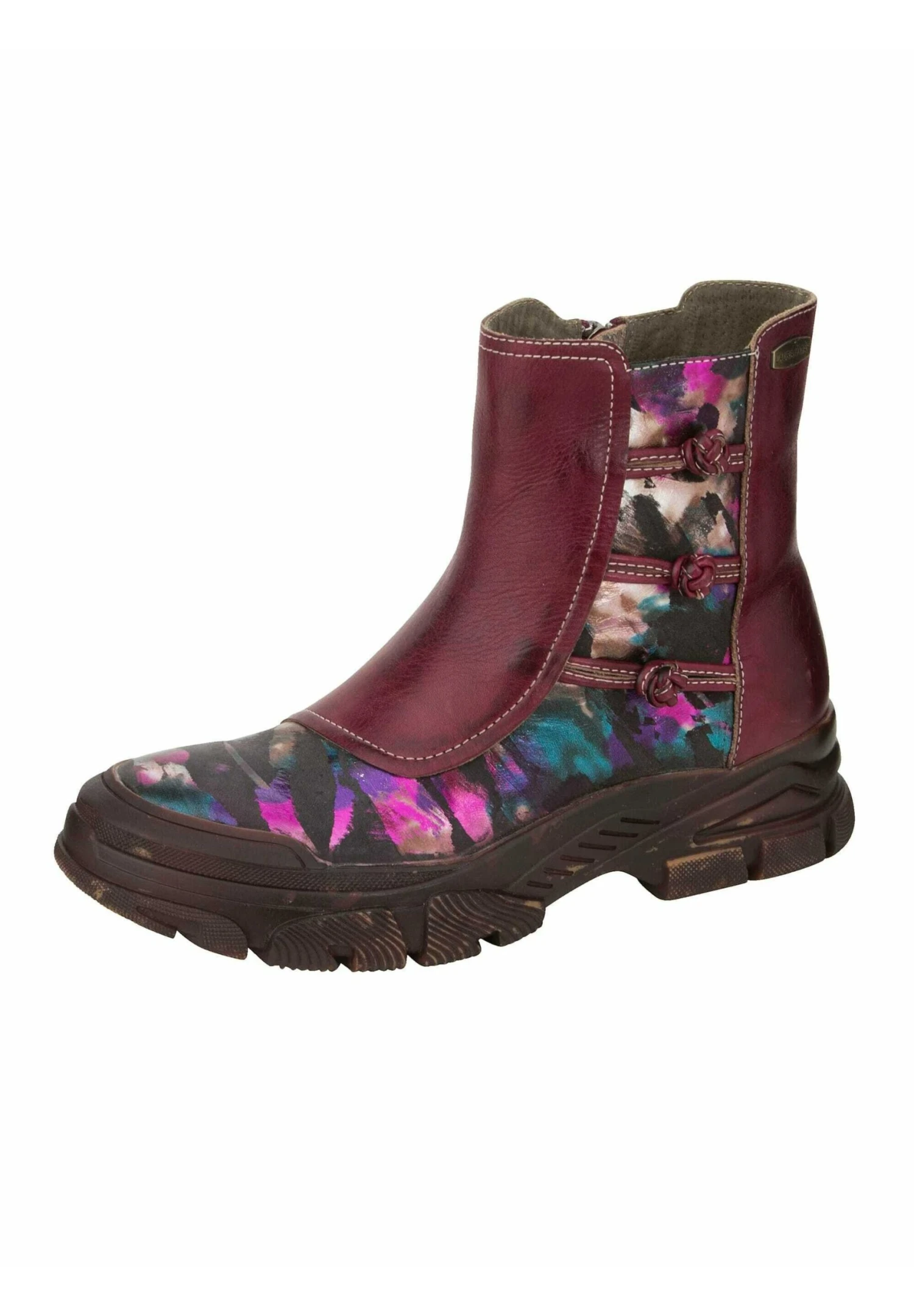 Laura Vita Enkellaarsjes Met Plateauzool - Rot - Afbeelding 2