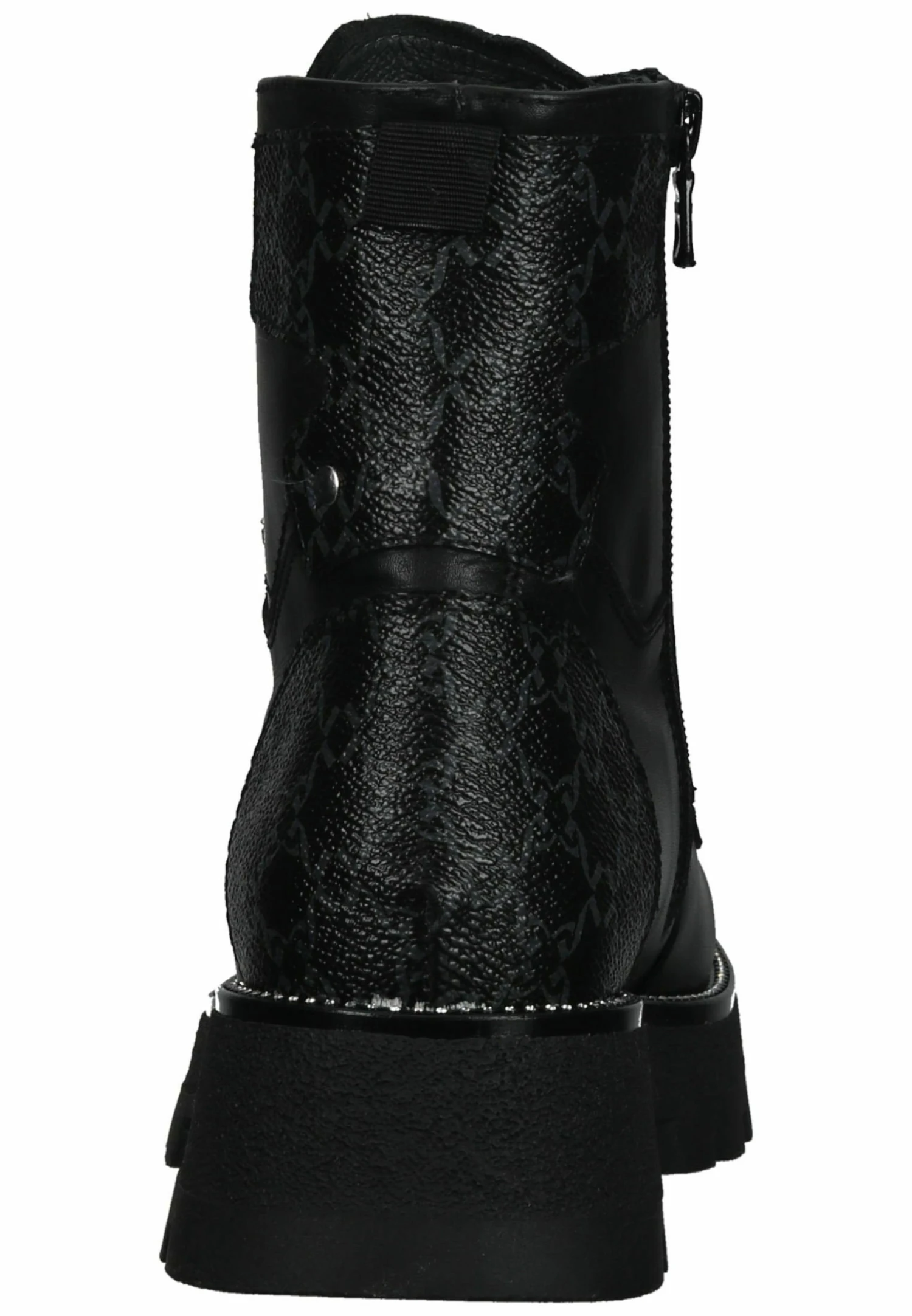 NeroGiardini Enkellaarsjes Met Plateauzool - Nero - Afbeelding 4