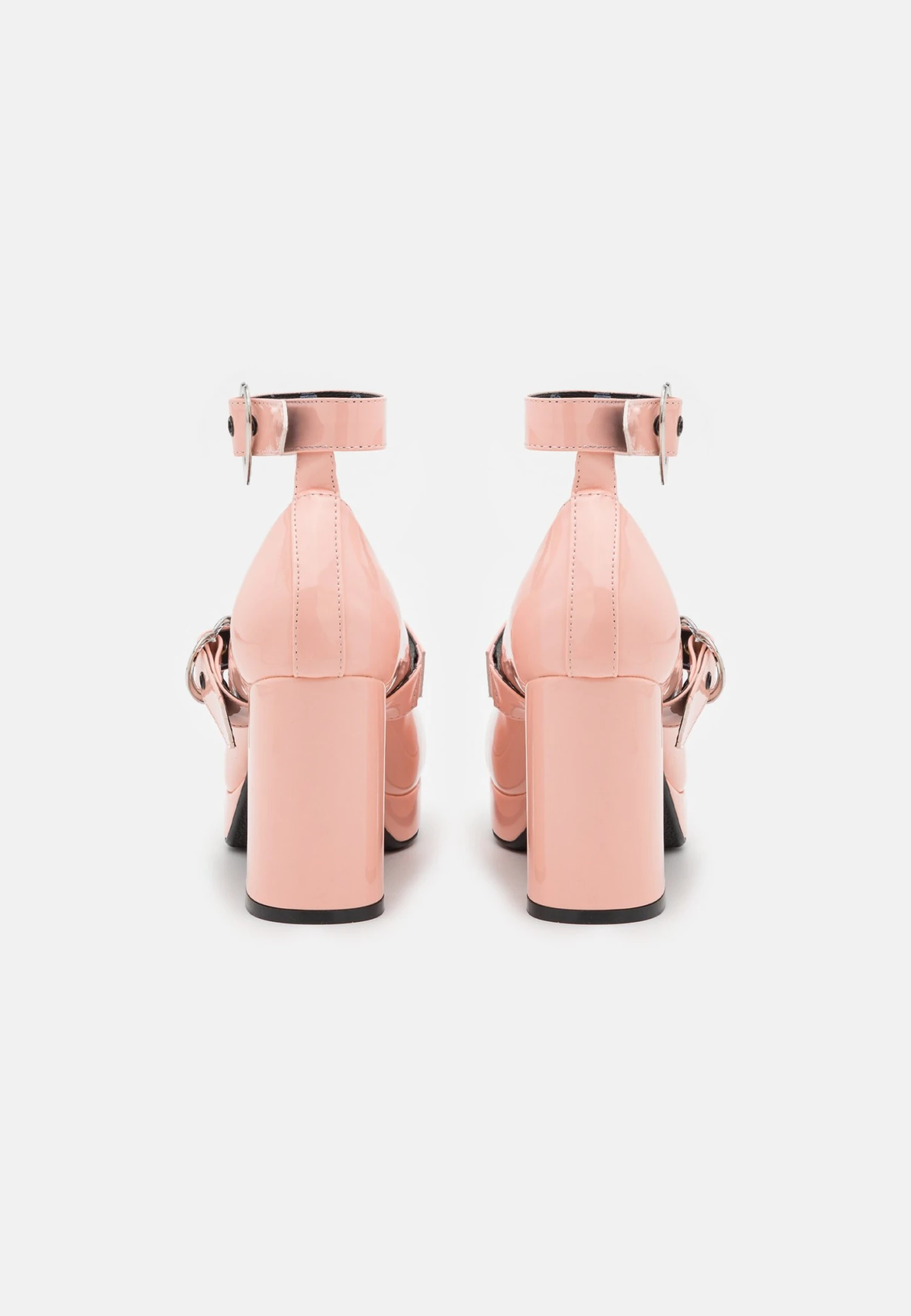 Lamoda Chrome Heart Platform Heels - Hoge Hakken - Pink - Afbeelding 4