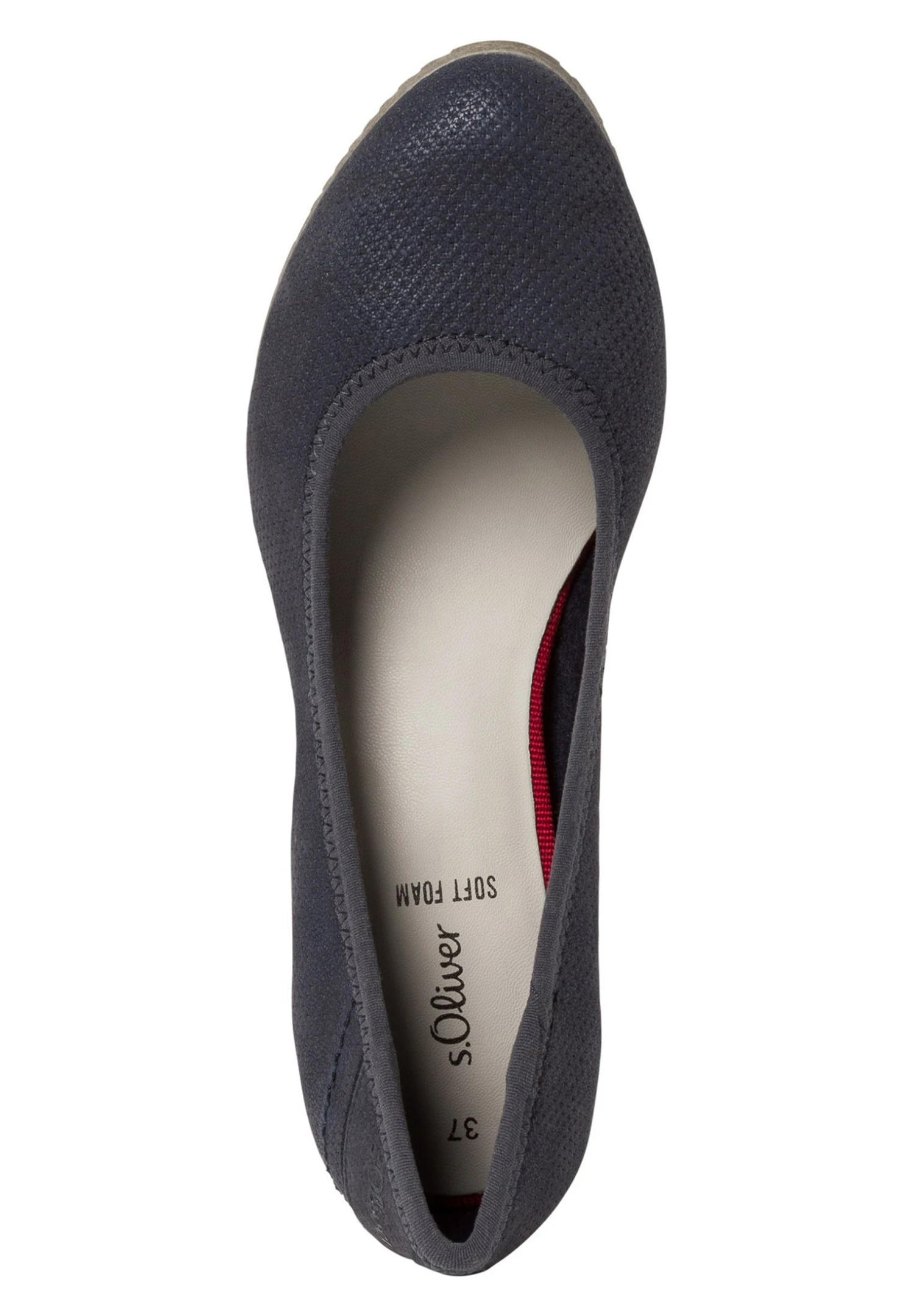 S.Oliver Plateaupumps - Navy - Afbeelding 3