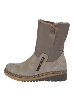 Stiefel - Snowboots- Beige
