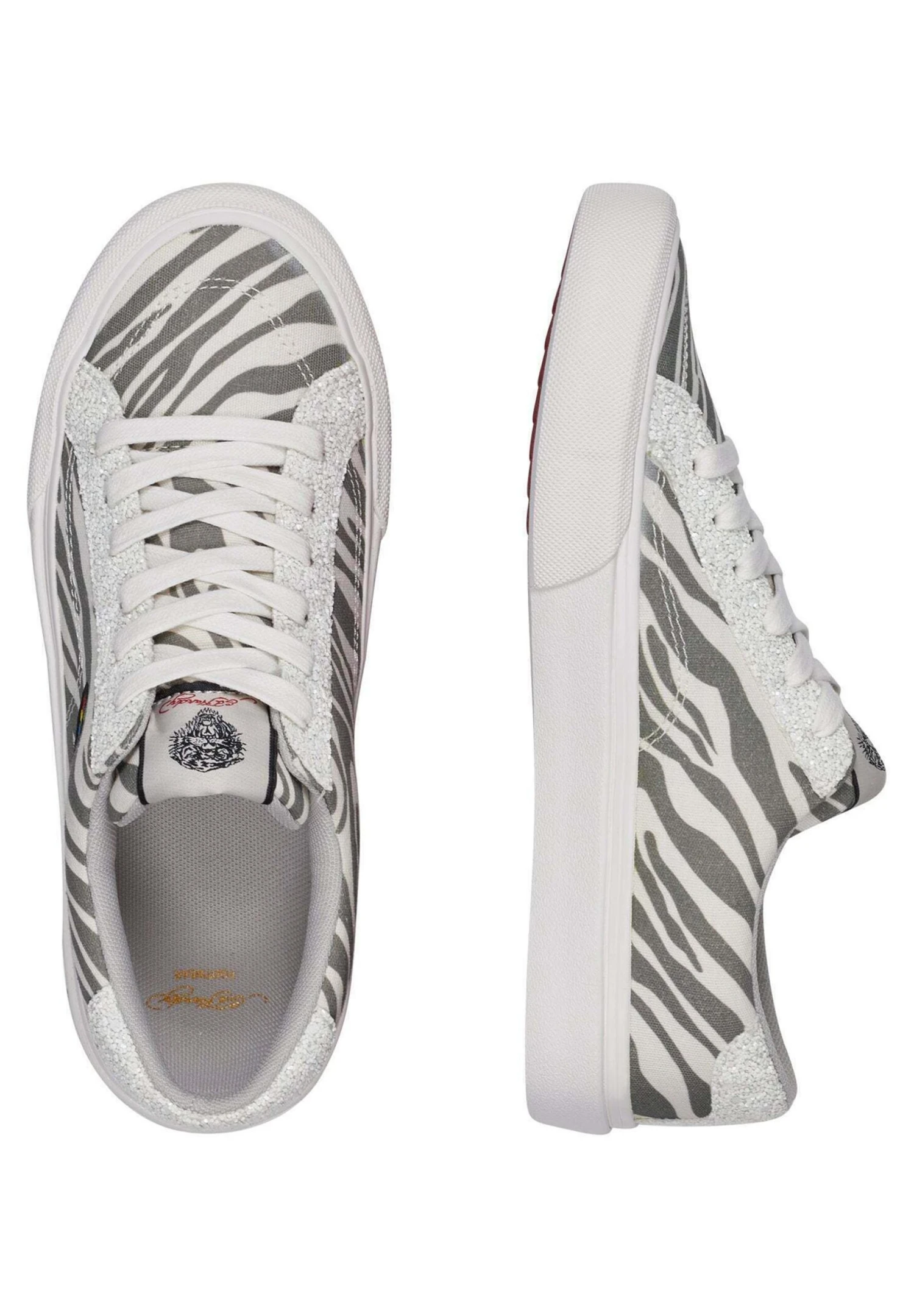 Ed Hardy Skater Low Mix - Sneakers Laag - White - Afbeelding 6