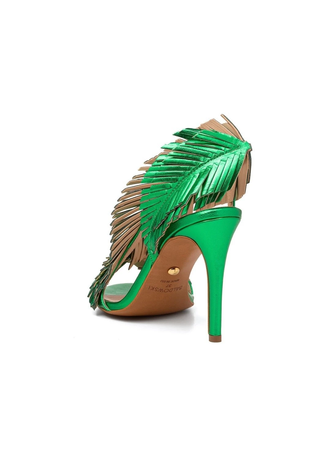 Domi - Sandalen Met Hoge Hak - Green Metallic - Afbeelding 5