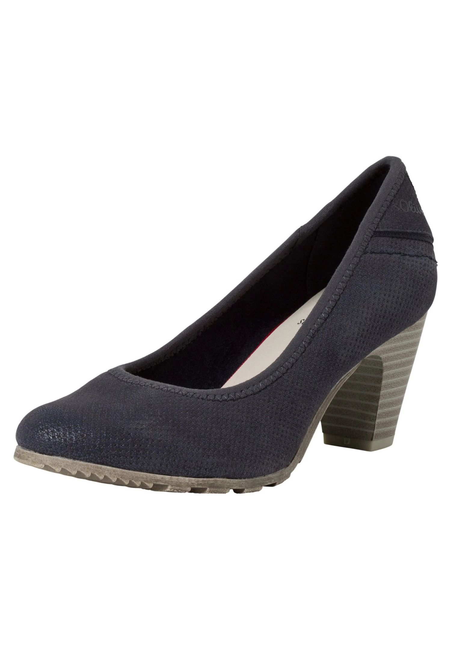 S.Oliver Plateaupumps - Navy - Afbeelding 2