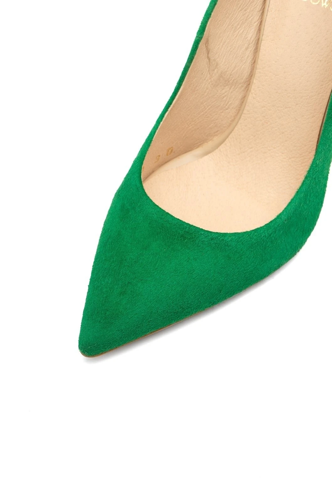 Romy - Hoge Hakken - Green Pumps - Afbeelding 5
